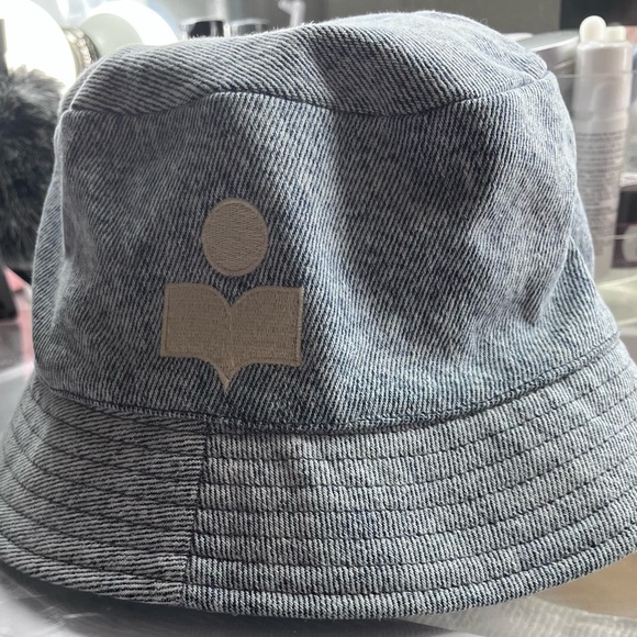 Isabel Marant Denim Bucket Hat in size medium - Picture 4 of 5